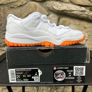 Air Jordan 11 Low "Bright Citrus" Size 2.5Y